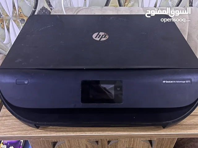 طابعه نوع hp حبر كاترج مستعملة بيها دكمة التشغيل واكفه بس تطبع ماكو مشكلة