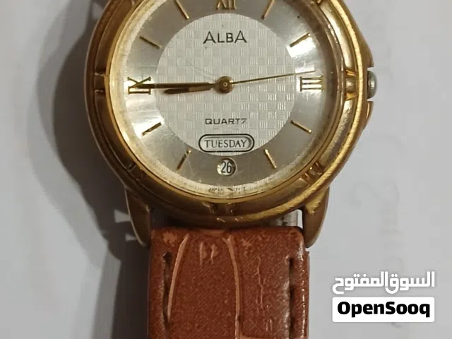 للبيع ساعة ALBA ياباني أصلية موديل V733-X027