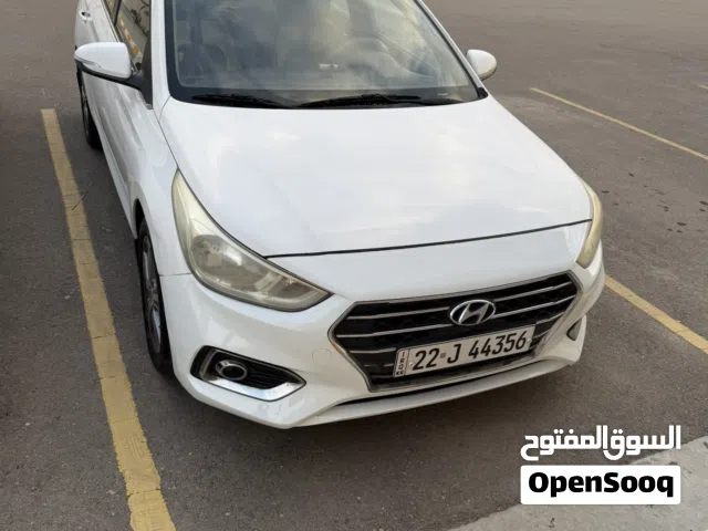 هواندي اكسنت 2019 ابيض