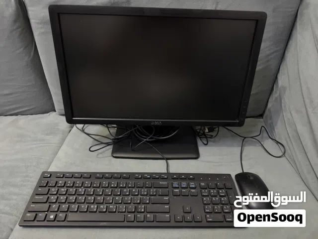 18.5" Dell monitors for sale  in Abu Dhabi