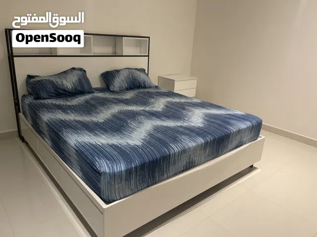 Glossy White Bedroom Set (Size: 2m x 1.80m) - Smart Storage!