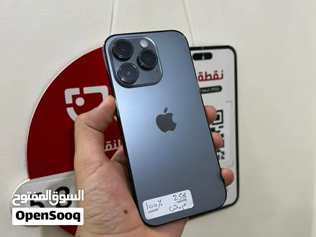 ايفون 14برو/ذاكرة 256جيجا/مغير شاشة وكاالة من ابل/100بطاارية