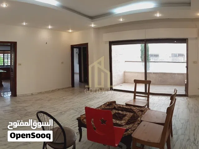 في أرقى مناطق الرابية شقة أرضية 230م مفروشة جزئي بتشطيبات راقية / ref 1345