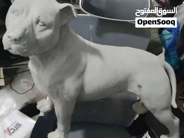 مجسم كلب بيتبول+كلب سلوقي ( بسعر ماتحصله في اي مكان ثاني )