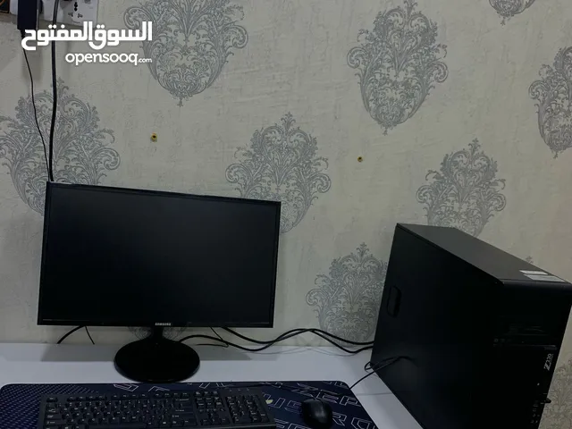 بي سي للبيع نضيف جدا مع شاشة وكيبورد وماوس