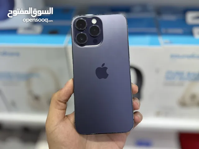 ايفون 14 برو ماكس 256 جيجا لون نهدي مميز مستعمل وكالة بحالة الجديد ومكفول