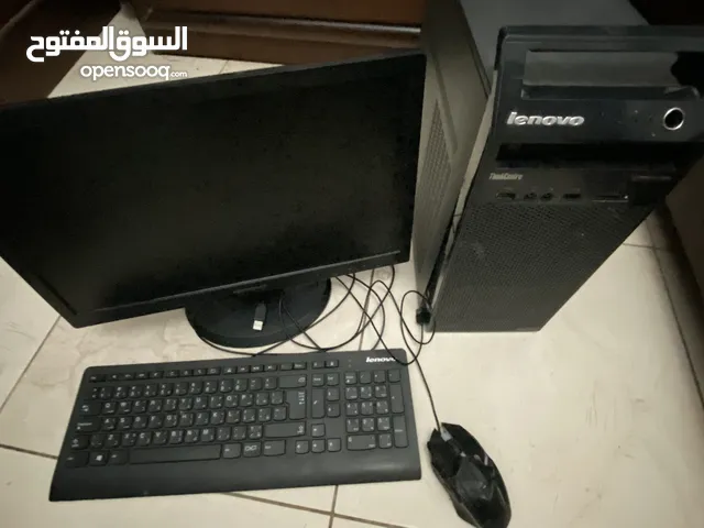 Pc كامبيوتر لينوفو بحاله جديده و جدا ممتاز للعب و الشغل
