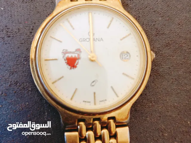 ساعه اصليه Crovana SWISS MADE مذهب