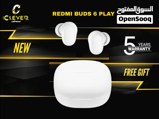 جديدة من ريدمي سماعة ايربودز 6 بلي//REDMI BUDS 6 PLAY