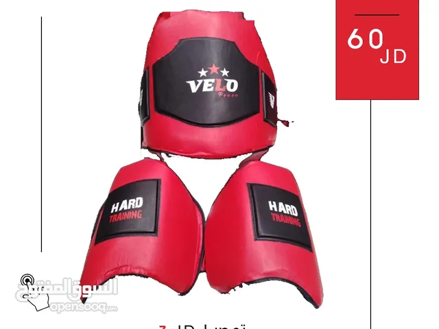 طقم واقيات كيك بوكسينغ الأصلي حماية احترافية للملاكمة والفنون القتالية بجودة عالية وآمنة للتدريب