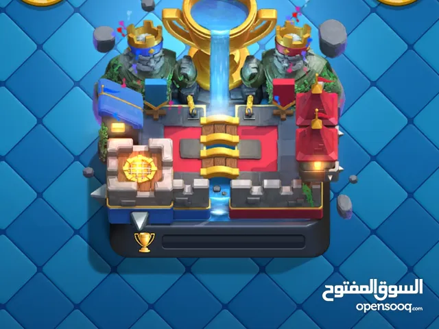 حساب كلاش رويال 9000 كؤوس لفل 48 بسعر جدا جدا مناسب شاحن فيه 4 مرات باس رويال قابل للتخفيض