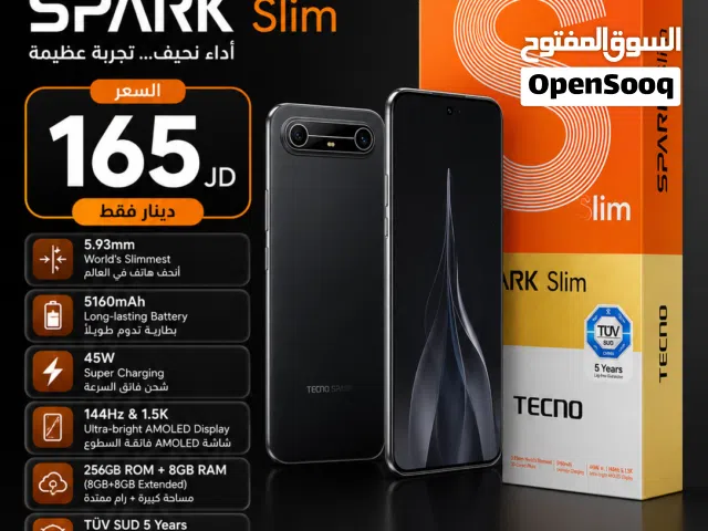 Tecno SPARK Slim جديد