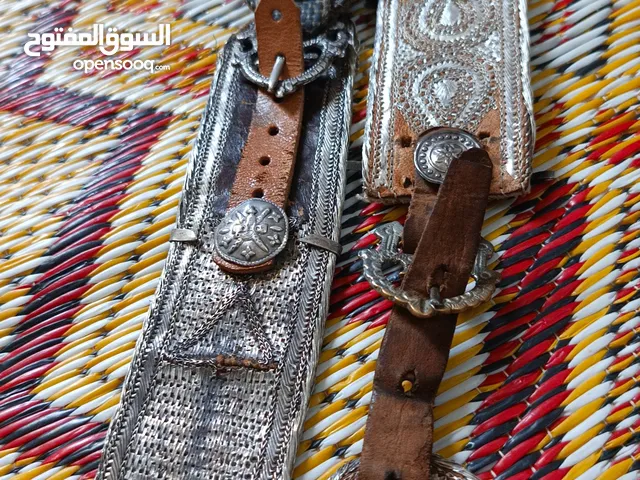 للبيع حزام فضه