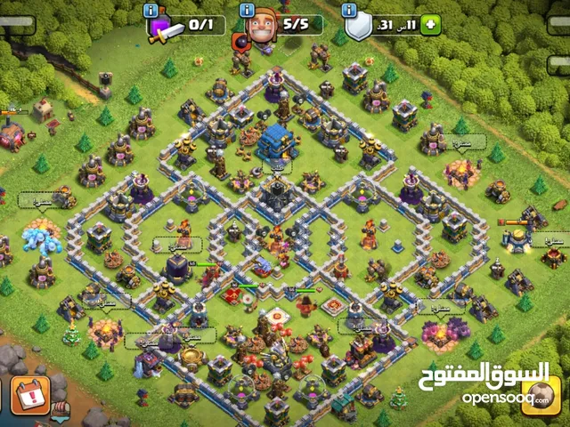 Clash of Clans Accounts and Characters for Sale in Al Batinah