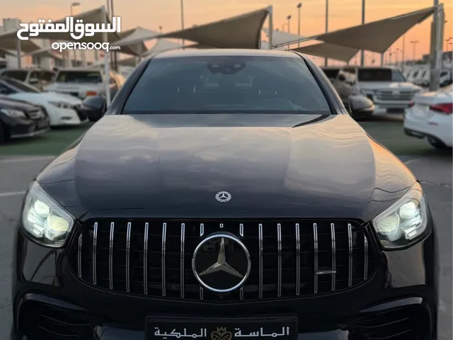 MERCEDES GLC-63 S AMG COUPE (2021) 0% DOWN PAYMENT مرسيدس جي ال سي كوبيه بلون اسود متاحة للتقسيط
