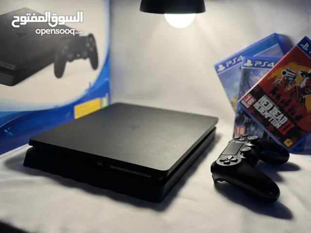 بليستيشن 4 سلم مستعمل قليل جداً