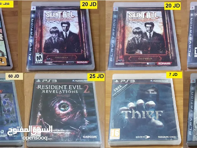 سيديات بلايستيشن 3 متوفر اكبر تشكيلة بالسوق PLAYSTATION 3 GAMES
