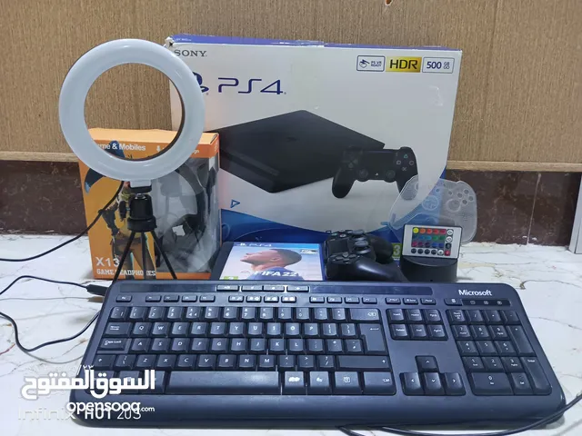 بلايستيشن 4 ذاكره 500 مستعمل شهر يعني 99 نظافه وي العاب اقرأ الوصف مهم جدآ جدآ