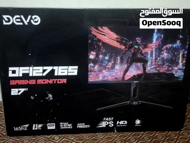 monitor devo for sale 165hz 27 inch in perfect condition