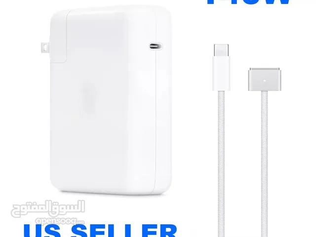 شاحن لابتوب آبل أصلي 140w   Apple 140W USB-C Power Adapter for MacBook