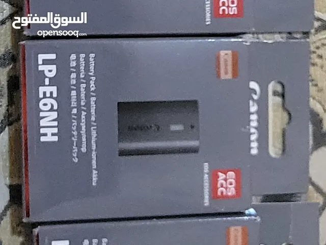 بطارية LP-E6NH متوفر عدد 3 حبات فقط جديد