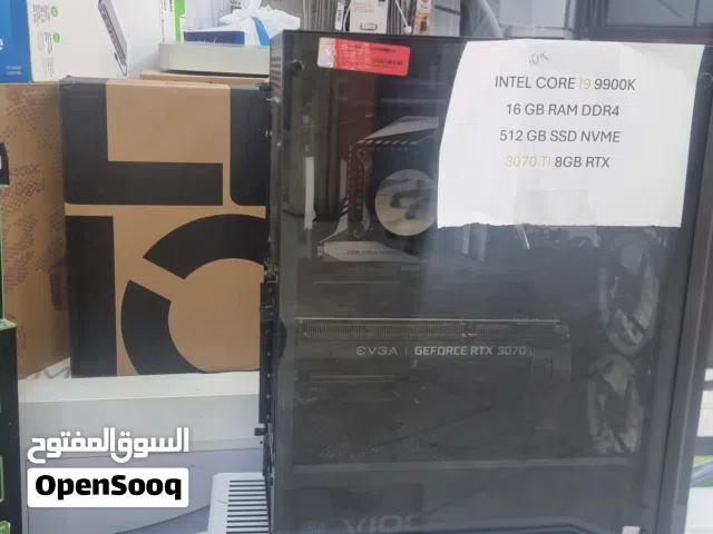 Intel core i9 9th gen ram 16 gb 512 gb SSD 3070ti rtx