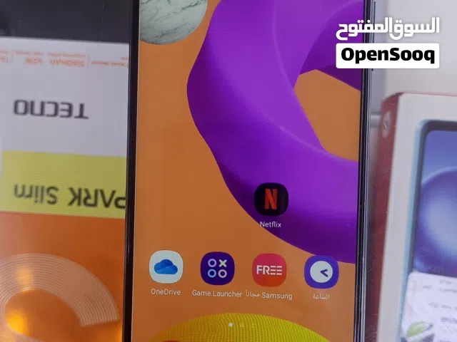 سامسونج M22 بحالة ممتازة بسعر مغري