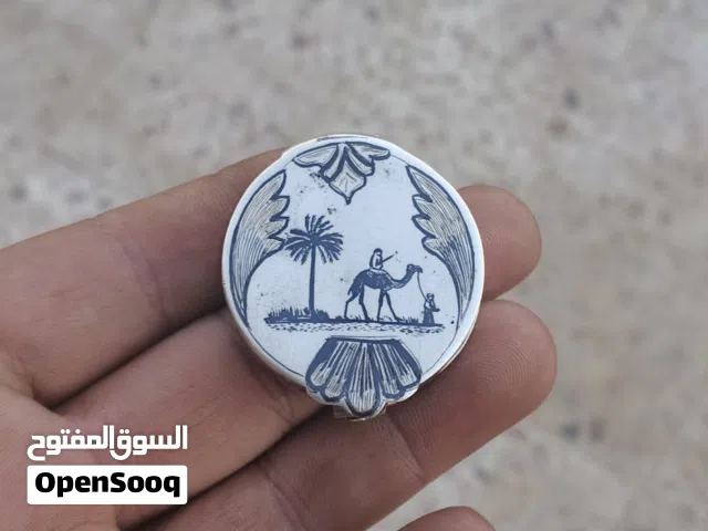 علبة انتيكا فضه صنع عراقي قديم