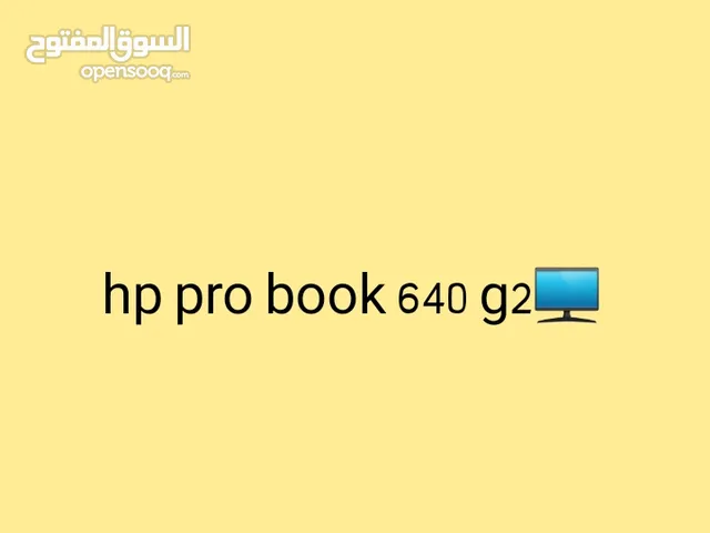 hp pro book 640 g2