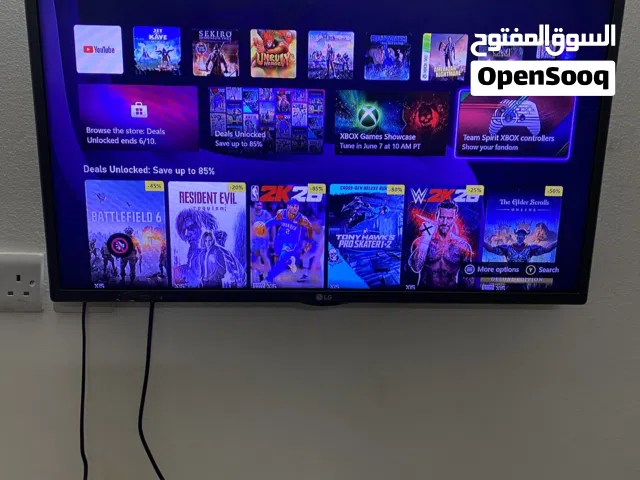 تلفزيون إل جي LG بحجم 32 بوصة عادي ليس سمارت نظيف جدا للبيع