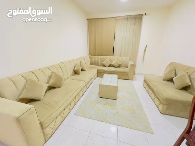 للايجار الشهري شقة غرفتين و صالة مفروشة بالكامل في عجمان منطقة النعيمية 1