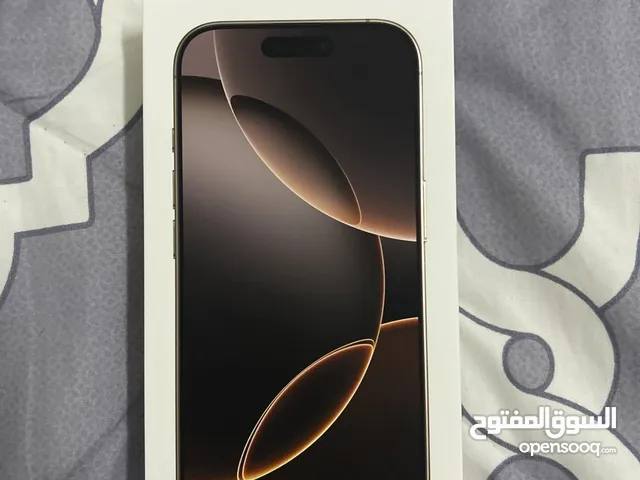 آيفون 16 pro ألون صحراوي 128 gb ي