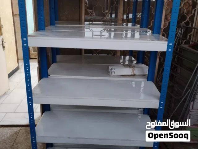 رفوف حديد محل عدد 12 للبيع