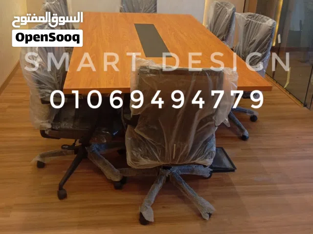 ترابيزه إجتماعات مودرن متاح جميع الالوان والمقاسات