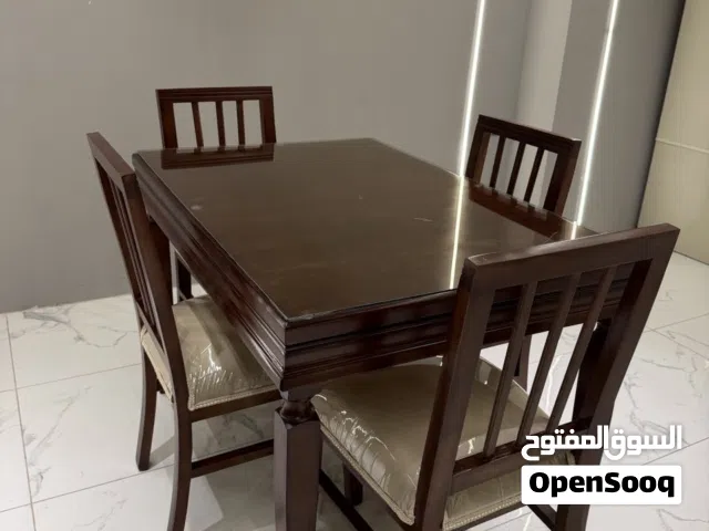سفرة 4 كراسي خشب لاتيه وزان