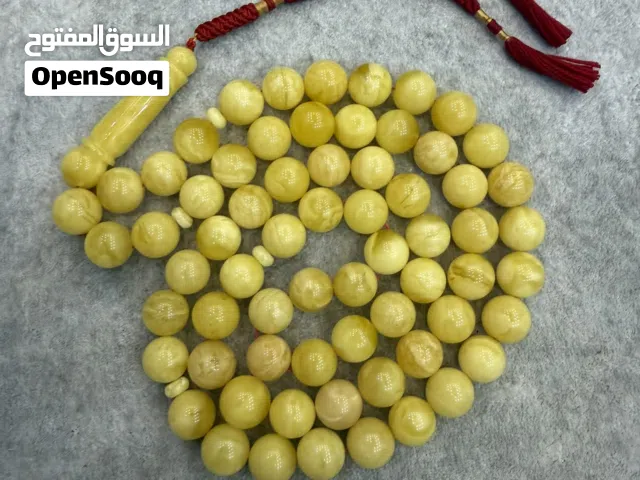 مسباح كهرب حر طبيعي للبيع الوزن 97 كرام الفواصل 4 عدد الخرز 66 خرزه المسباح روح وحده شاهد استندر فول