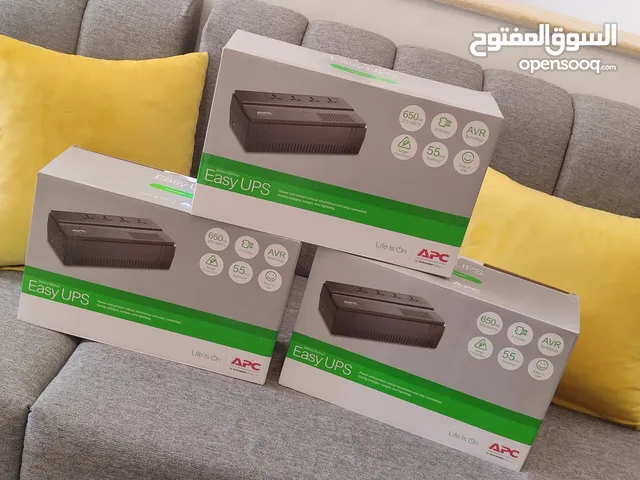 UPS للبيع قوته 650 العدد 3 اجهز