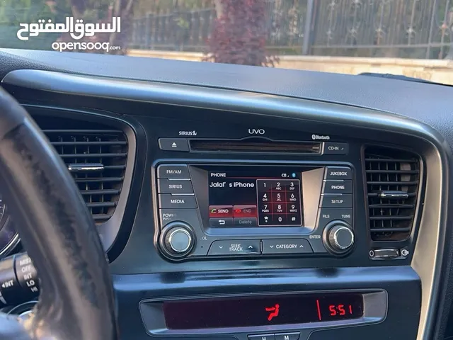 مسجل كيا اوبتيما بلوتوث وكاميرا مع الفريم مع لوحات المكيف وكالة للبيع