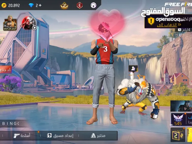 Free Fire Accounts and Characters for Sale in Ajman