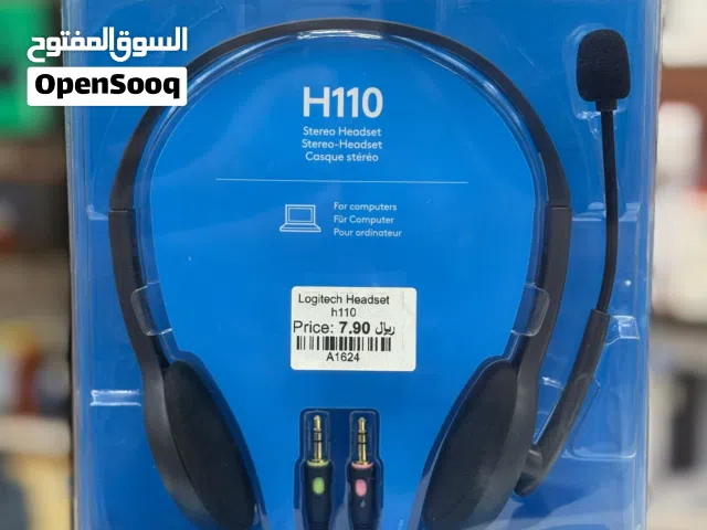 Brand New Logitech H110 Headset in Oman  Noise Cancelling  1 Year Warranty