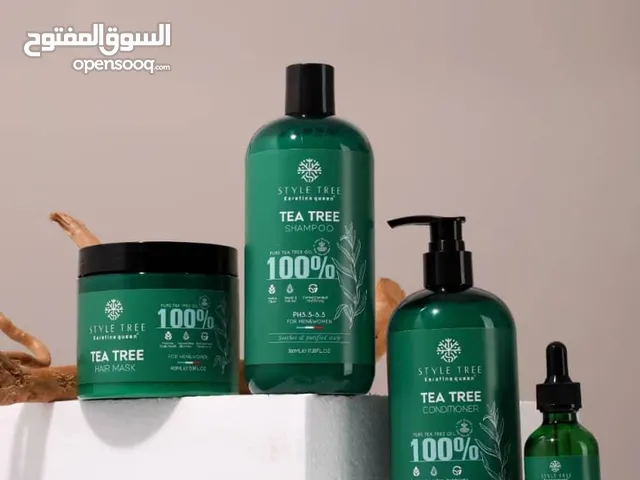 SJ Protein Queen Keratine Style Tree 100% Natural Organic RichTea Tree SHAMPOO, CONDITIONER, Hair MA