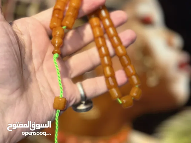 Sıkma Kehribar Faturan Tesbih مسبحة فاتوران من كهرمان مضغوط (سيكما)