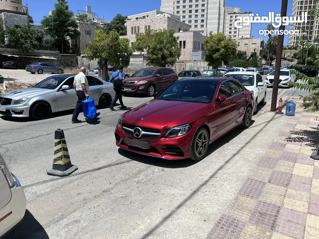 مرسيدس 2020 بانوراما لون خمري رائع amg فحص كامل