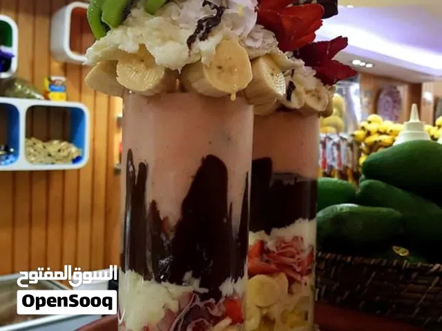 كريب وافل كوكتيلات عصائرر طبيعية( تجهيز محلات)