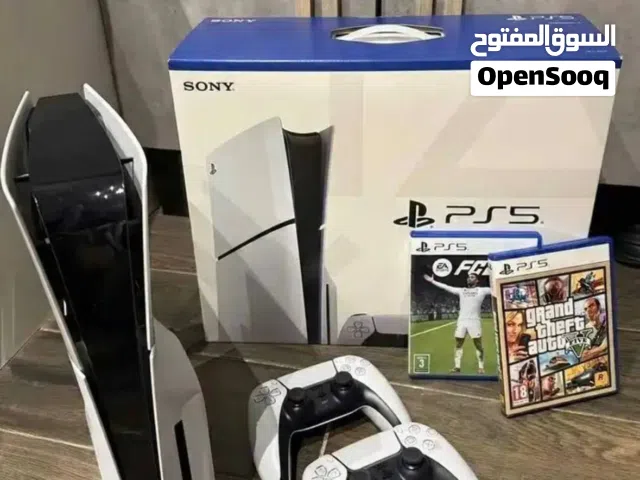 للبيع بلايستيشن 5 سليم، سعة 1 تيرا، نسخة الشرق الأوسط، بحالة ممتازة