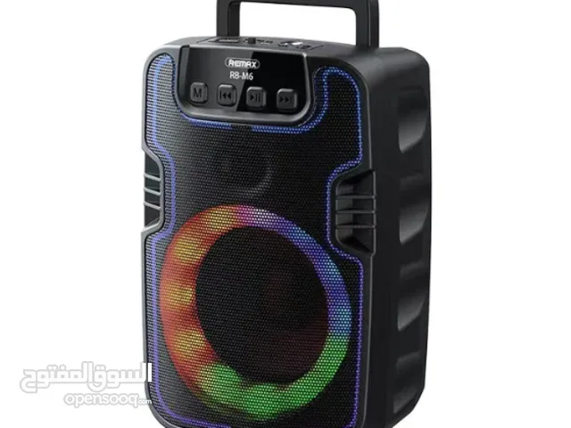 Remax RB-M6 Bluetooth Speaker- Black سماعات بلوتوث ريماكس