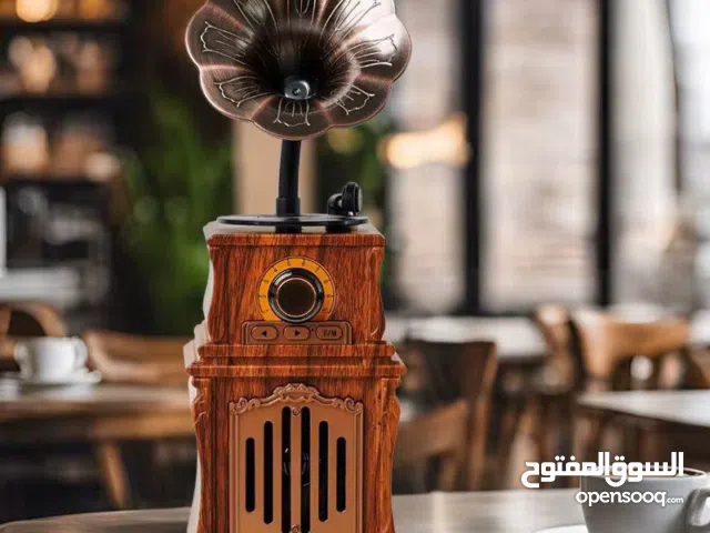 سبيكر راديو انتيك منظر جميل وصوت نقي جداً