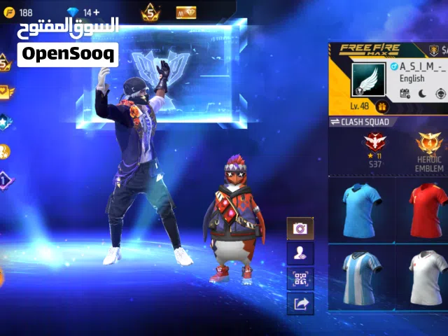 this is a cool ID 48 level top up like 50000 diamonds in it