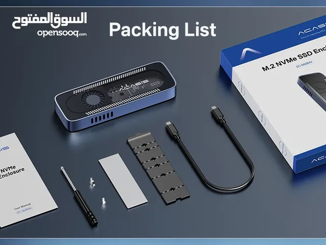 مطلوب كيس هارد SSD ومن شركة Acasis.