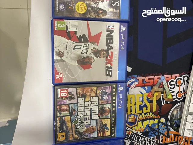 PS4 cds 4 games